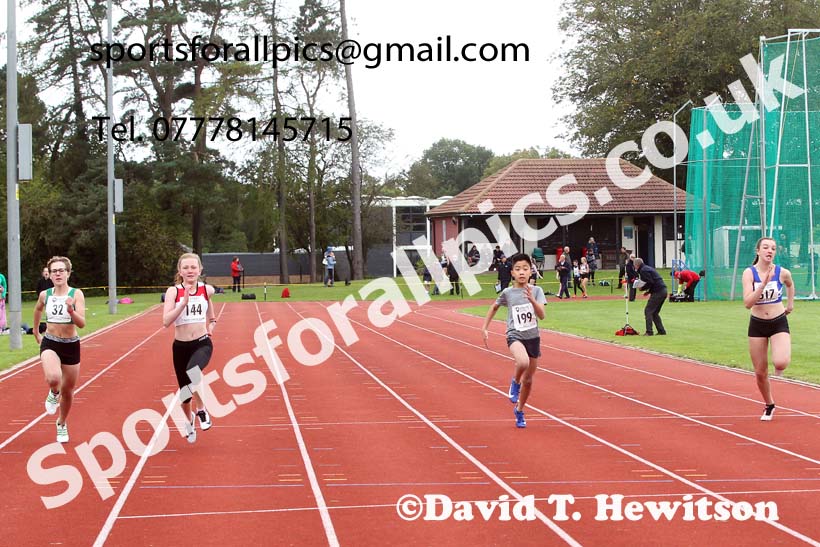100 metres, NECAA Open Meeting, Morpeth, Sunday, September 27th. David T. Hewitson/Sports for All Pics